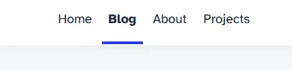 Current nav bar state